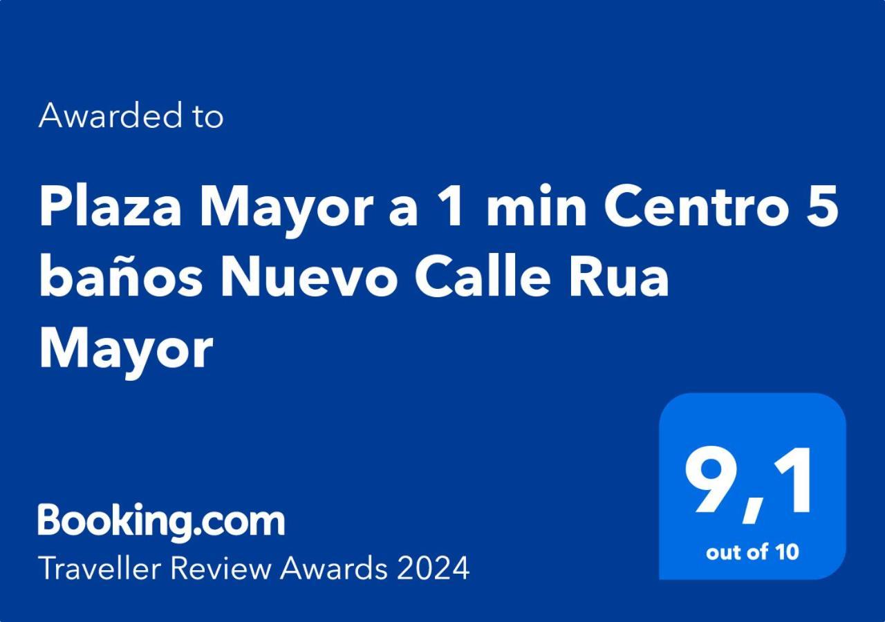 Plaza Mayor A 1 Min Centro 5 Banos Nuevo Calle Rua Mayor 萨拉曼卡 外观 照片